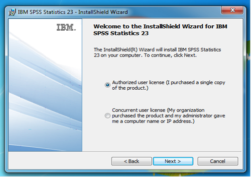 spss license authorization wizard will not open