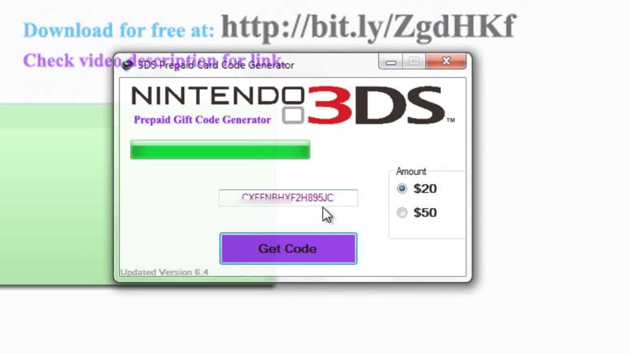 Free 3ds Eshop Code Generator Download